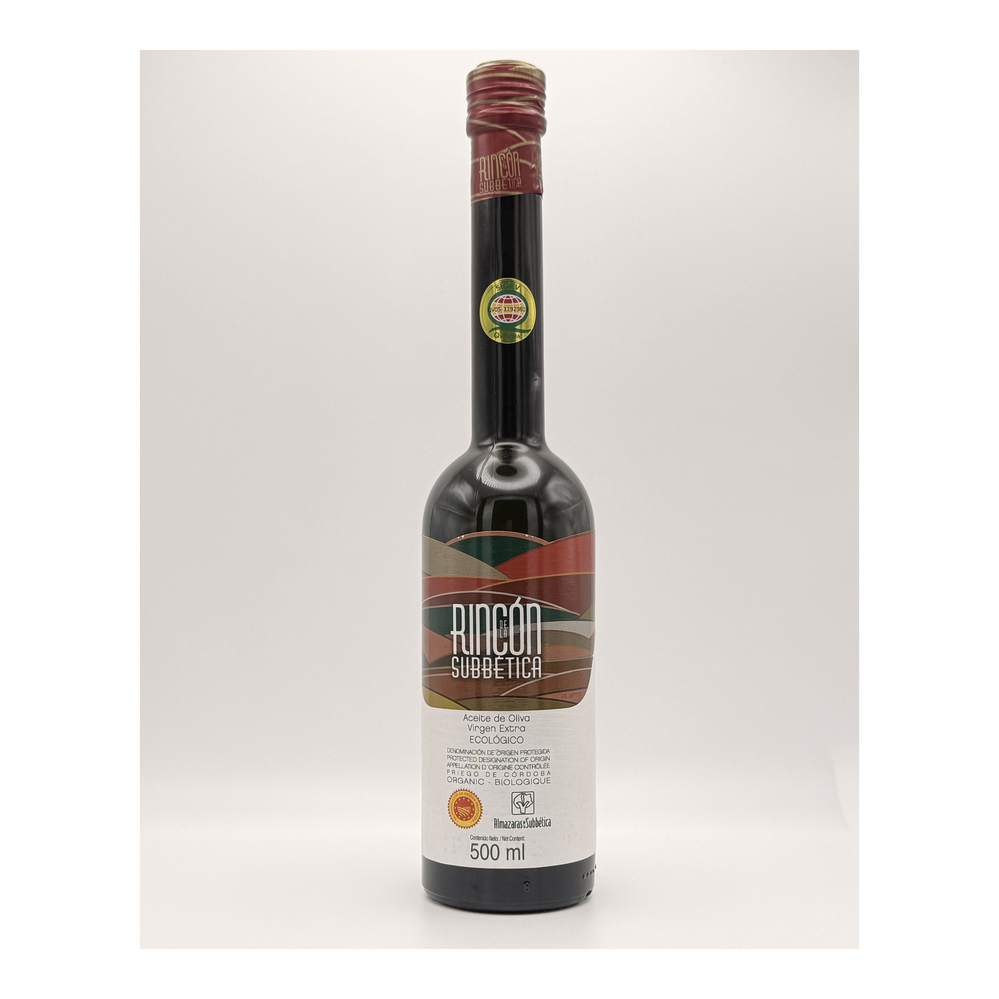 Rincón Subbética, Extra Virgin Olive Oil ECO, 500ml