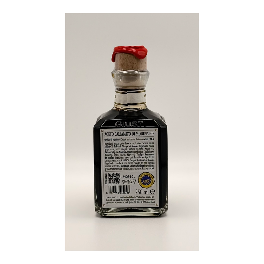Balsamic Vinegar of Modena PGI, 250ml - 2 Gold Medals - Cubica