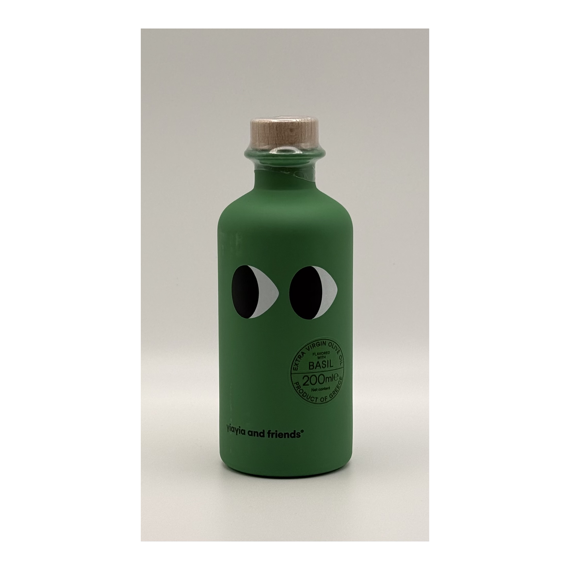 Yiayia & Friends Extra Virgin Olive Oil | Basil Infused, 200ml