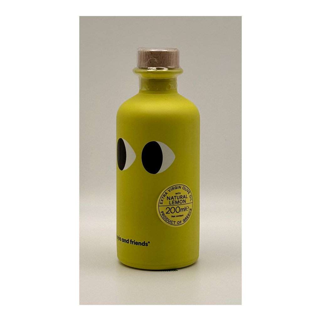 Yiayia & Friends Extra Virgin Olive Oil | Lemon Infused, 200ml