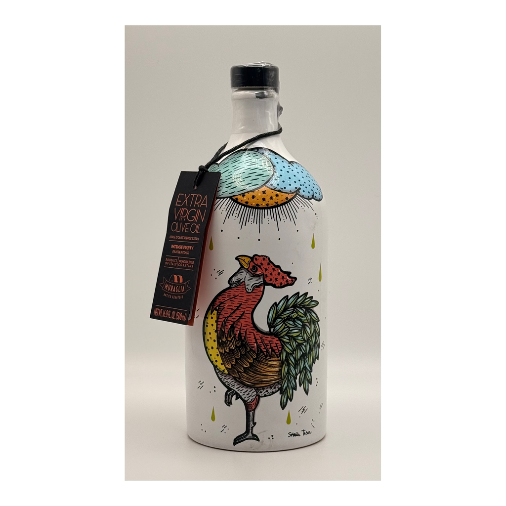Muraglia - The Rooster ceramic jar, 500ml