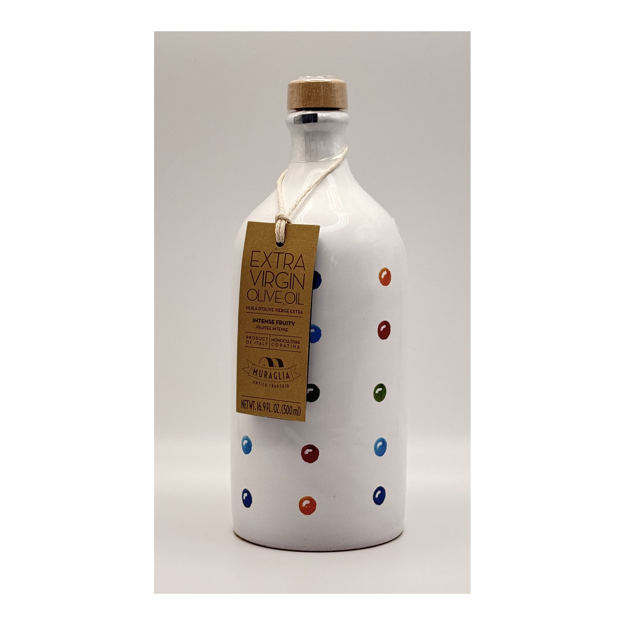 Muraglia - Polka Dot Ceramic Jar, 500ml